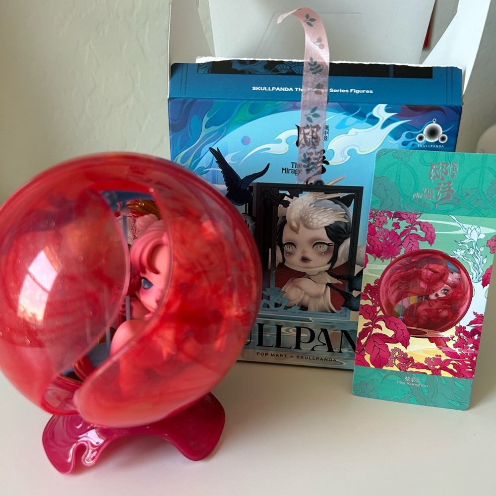 SKULLPANDA The Mirage Series The Konghou Sphere Figurine